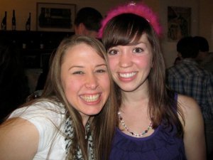 The only recorded incident of my wearing a tiara.