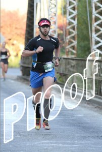 En route to a half marathon PR.