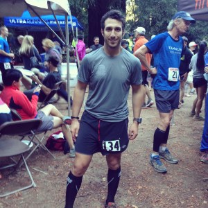 Mostly smiles after a lot of hills and a lot of pizza at Quad Dipsea.