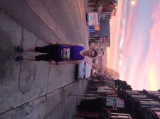 In front of our apartment before leaving for Golden Gate Park.