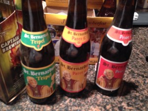 Friday night St. Bernardus Tasting Menu 