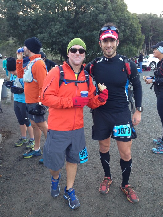 We also ran into spin instructor Danny at the first aid station