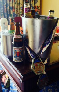 This is how our last Saturday race ended.