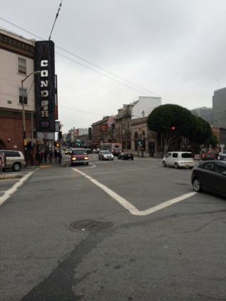 The intersection of Chinatown and the debauchery of Broadway Street