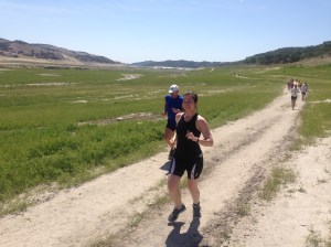 Happy to see Jesse before the bike,