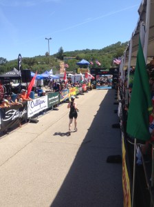 Sprint to the finish.