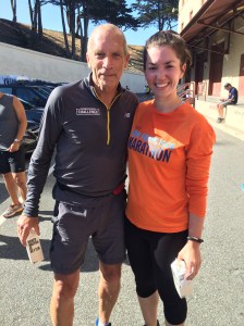 Hanging out with Bart Yasso at the expo.