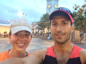 All smiles before the race.