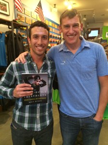 Jesse and Matt post-talk.