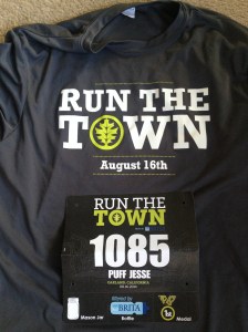 Check out the custom bib.