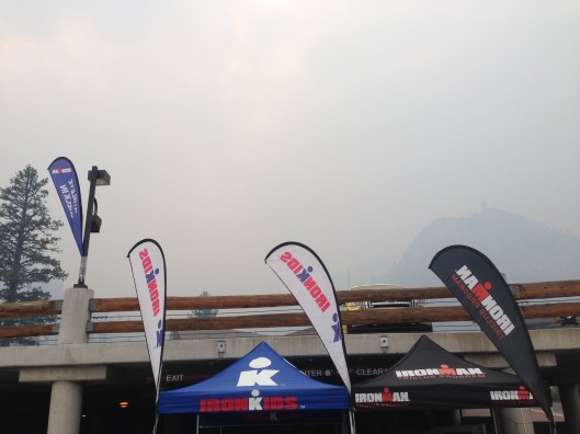 There's usually a mountain back there.